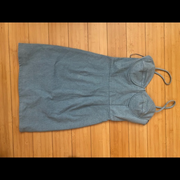 Brand New UO Denim Dress w/Corset - Picture 2 of 3